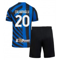 Dječji Nogometni Dres Inter Milan Hakan Calhanoglu #20 Domaci 2024-25 Kratak Rukav (+ Kratke hlače)